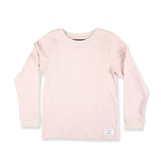 Girls Long Sleeve Classics Tee Dusty Pink