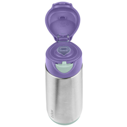 Insulated Spout Bottle 500ml - Lilac Pop
