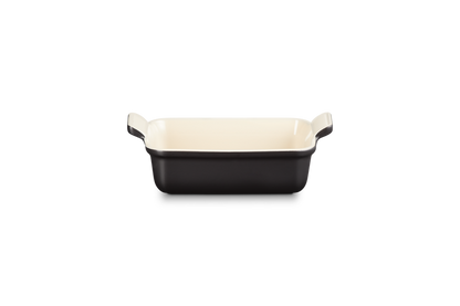 Heritage Rect Dish 32cm Satin Black