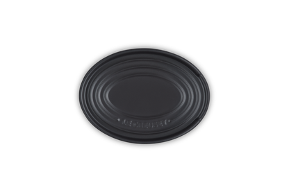 Oval Spoon Rest Satin Black