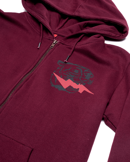 Classic Zip Hood Crew Lightning Tiger