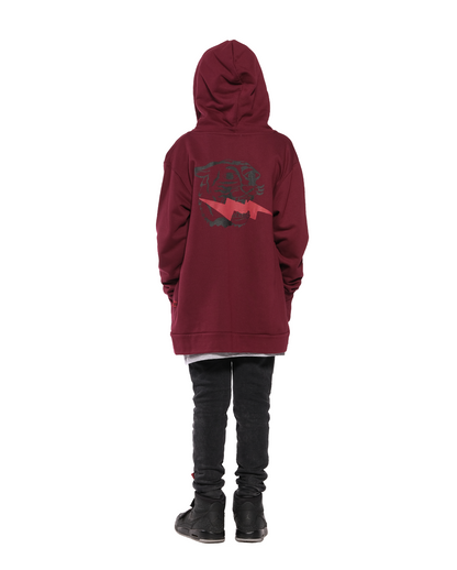 Classic Zip Hood Crew Lightning Tiger