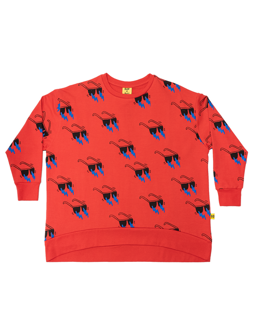 Oversize Crew Lightning Sunnies Repeat