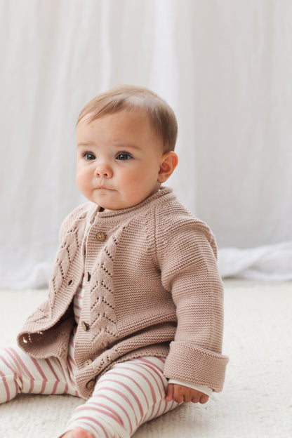 Mia cardigan - Lilac Ash