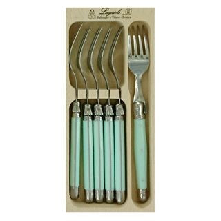 Verdier Fork Set6 Pale Green