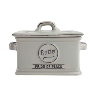 PP Grey Butter Dish