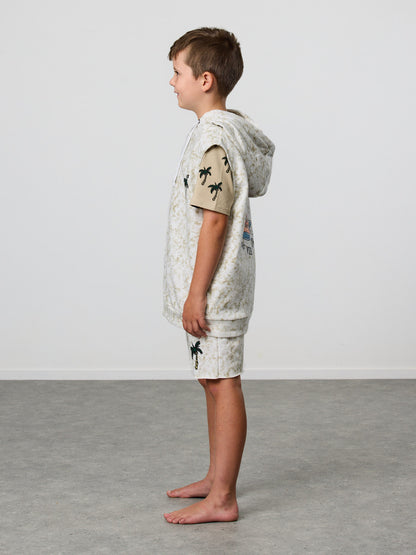 Surf Vibes sleeveless hood