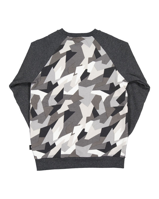 Radicool Dude Camouflage Raglan Crew