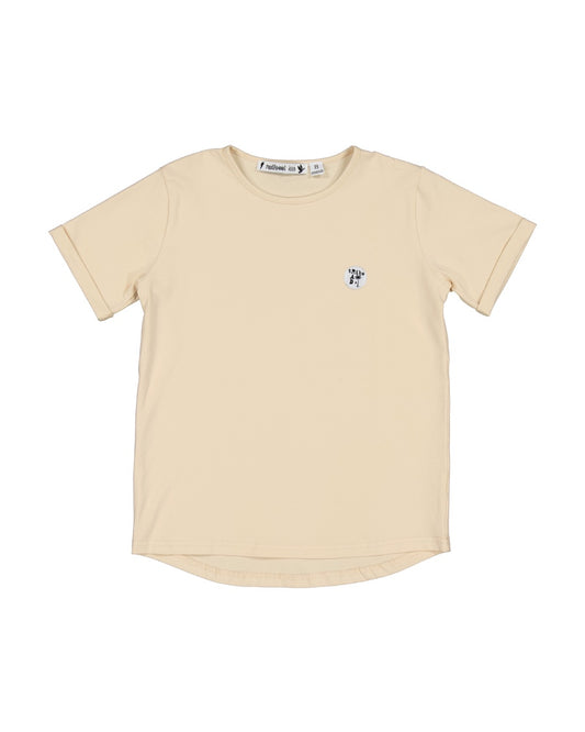 Rad Tribe tee in sand