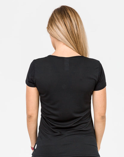 Breastfeeding Tee - Bamboo Workout Black