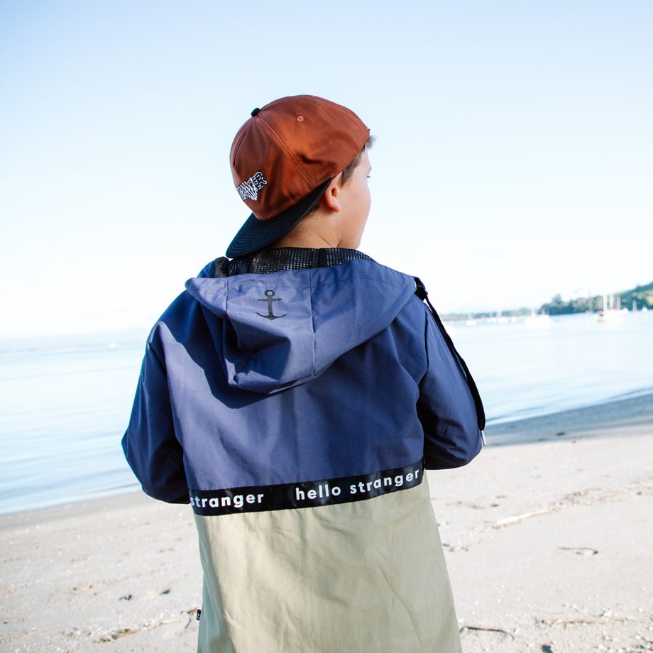 Better Days Jacket Navy & Dijon