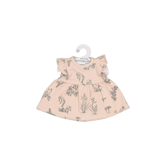 Dolls Dress - Blush Meadow for 38cm Doll