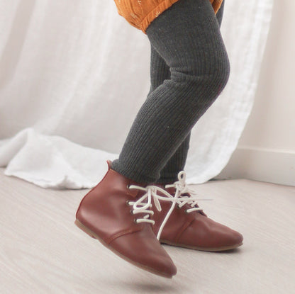 Rib Stockings - Dark Grey