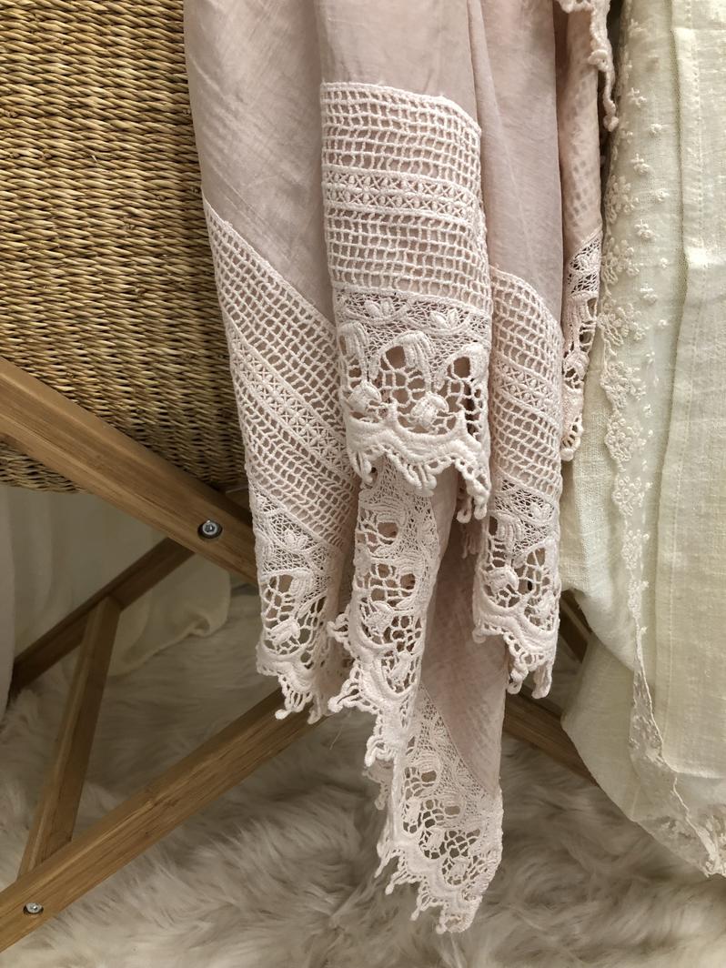 Heirloom Baby Swaddle - Pink