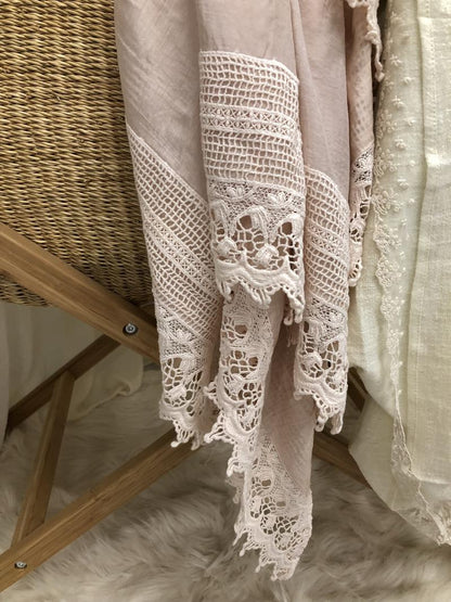 Heirloom Baby Swaddle - Pink