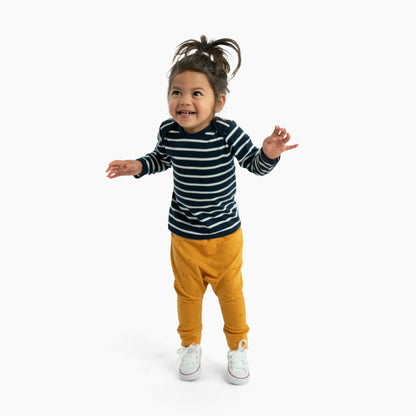 Mini Long Sleeve Tee - Ink Breton