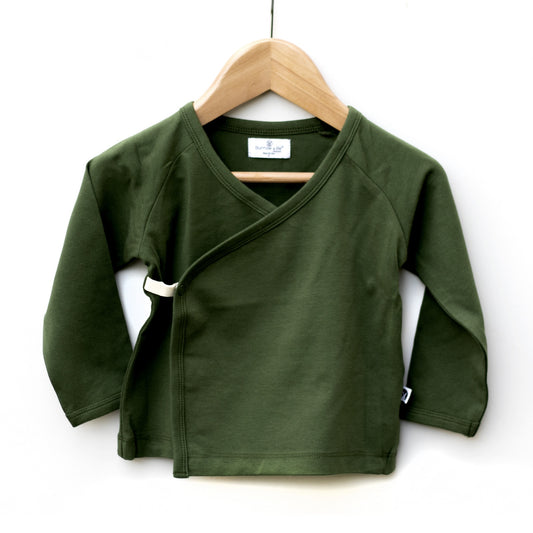 Essentials Kimono Top Pine