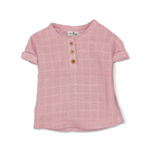 Jasper Short Sleeve T-Shirt - Dusty Rose