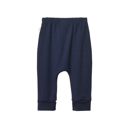Merino Drawstring Pants Navy