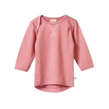 Merino Essential Tee Petunia