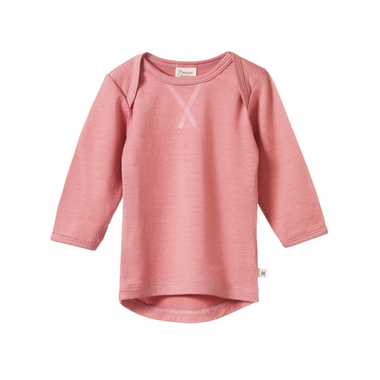 Merino Essential Tee Petunia