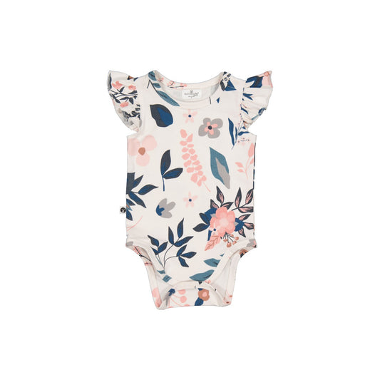 Flutter Bodysuit - Pink Clementine