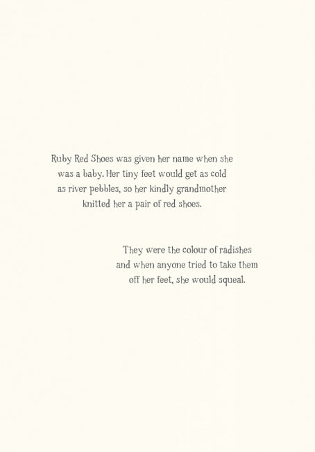 Ruby Red Shoes Book
