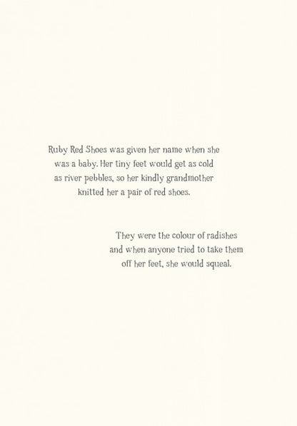 Ruby Red Shoes Book