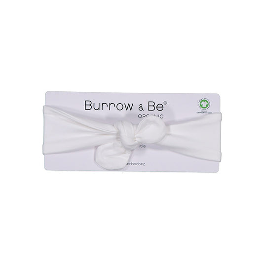 Essentials Baby Headband - White